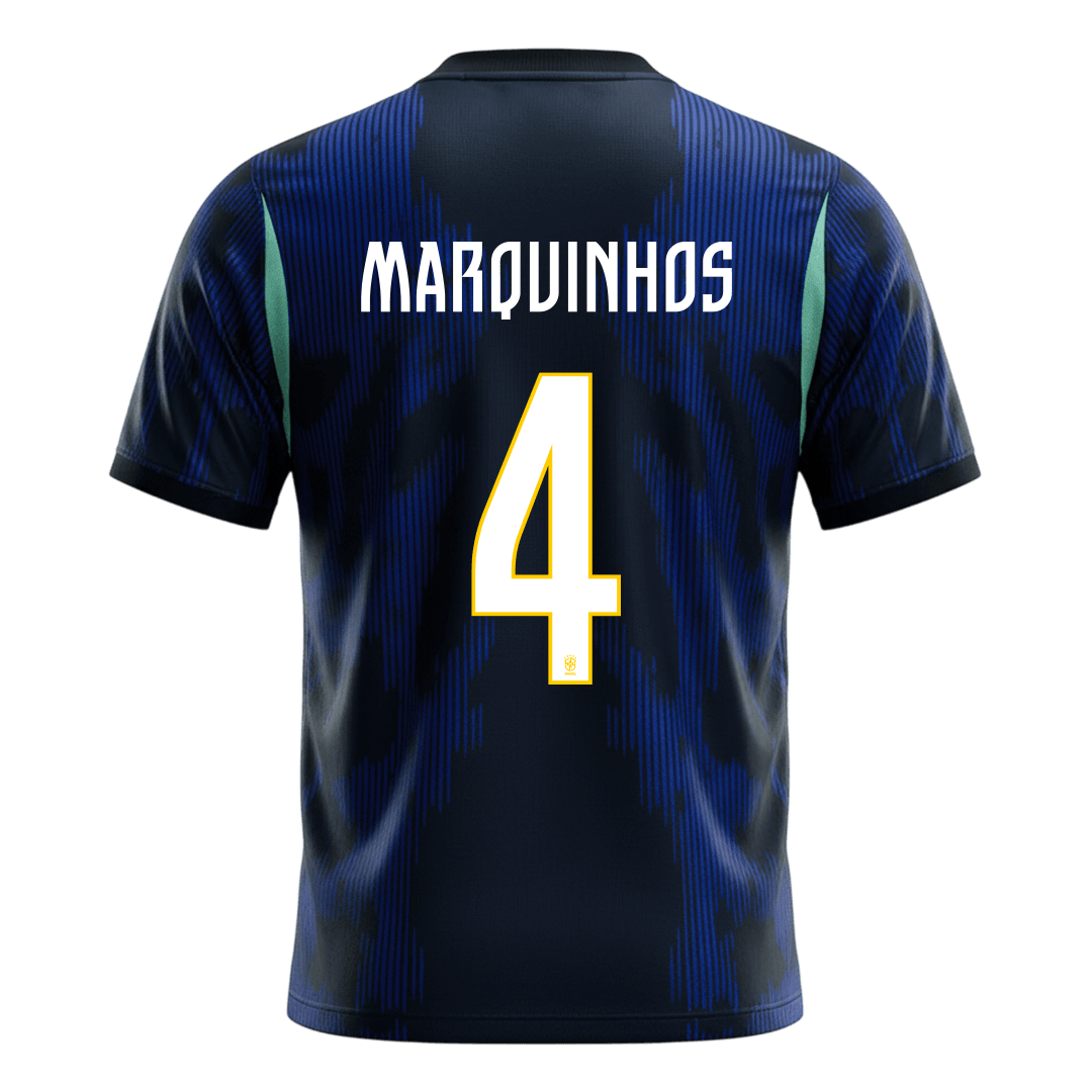 MARQUINHOS #4 ブラジル代表 Away ユニフォーム 2026