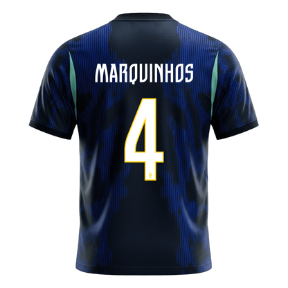 MARQUINHOS #4 ブラジル代表 Away ユニフォーム 2026