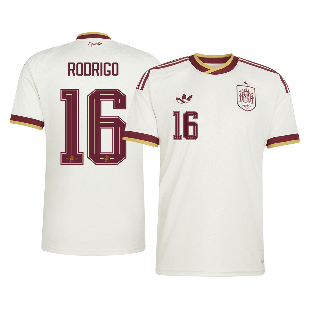 RODRIGO #16 スペイン代表 Away ユニフォーム 2026