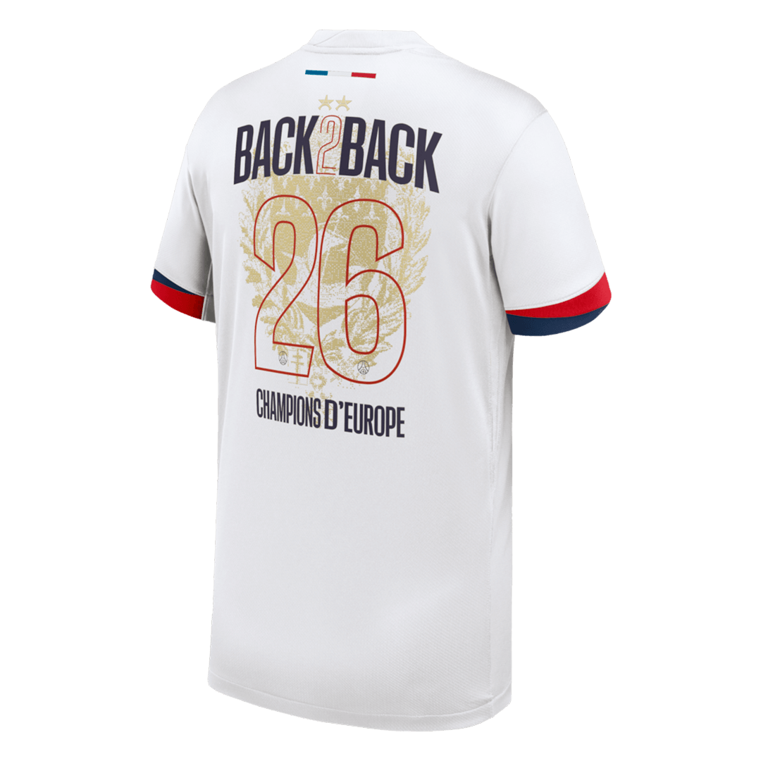 Champions of Europe #26 PSG Away ユニフォーム 2024/26 - 欧州王者