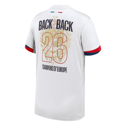 Champions of Europe #26 PSG Away ユニフォーム 2024/26 - 欧州王者
