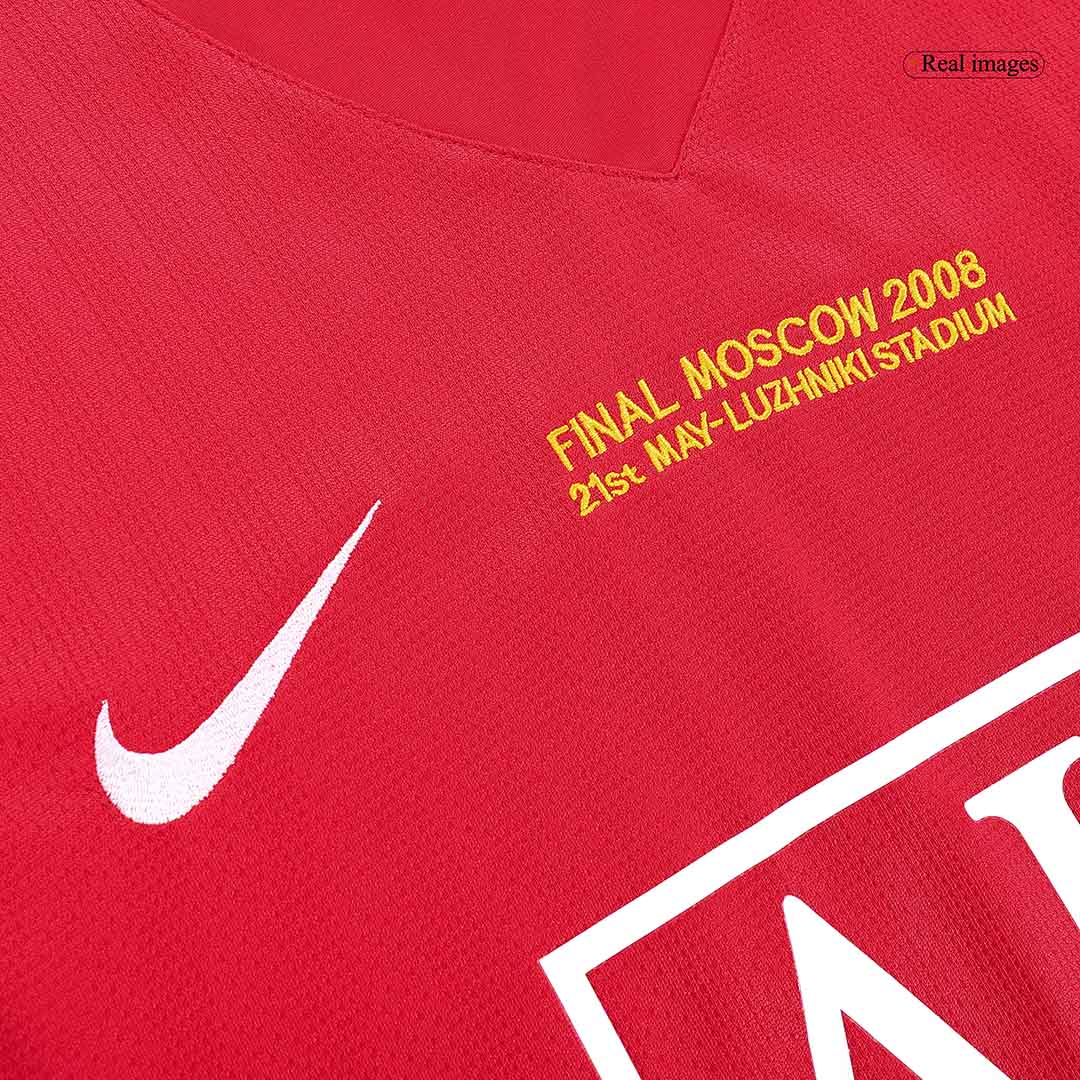 マンU Home レトロ 长袖 ユニフォーム 2007/08