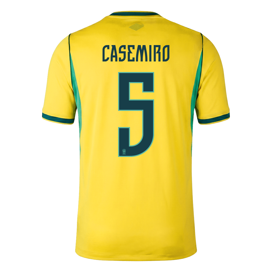 CASEMIRO #5 ブラジル代表 Home ユニフォーム 2026