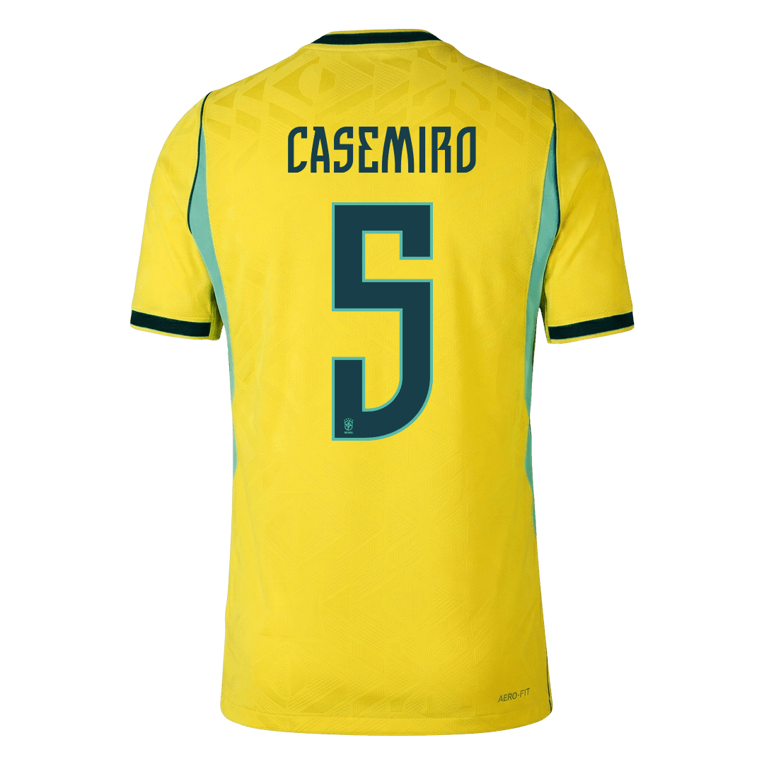 CASEMIRO #5 ブラジル代表 Home 2026 オーセンティックユニフォーム