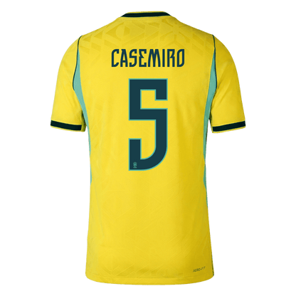 CASEMIRO #5 ブラジル代表 Home 2026 オーセンティックユニフォーム