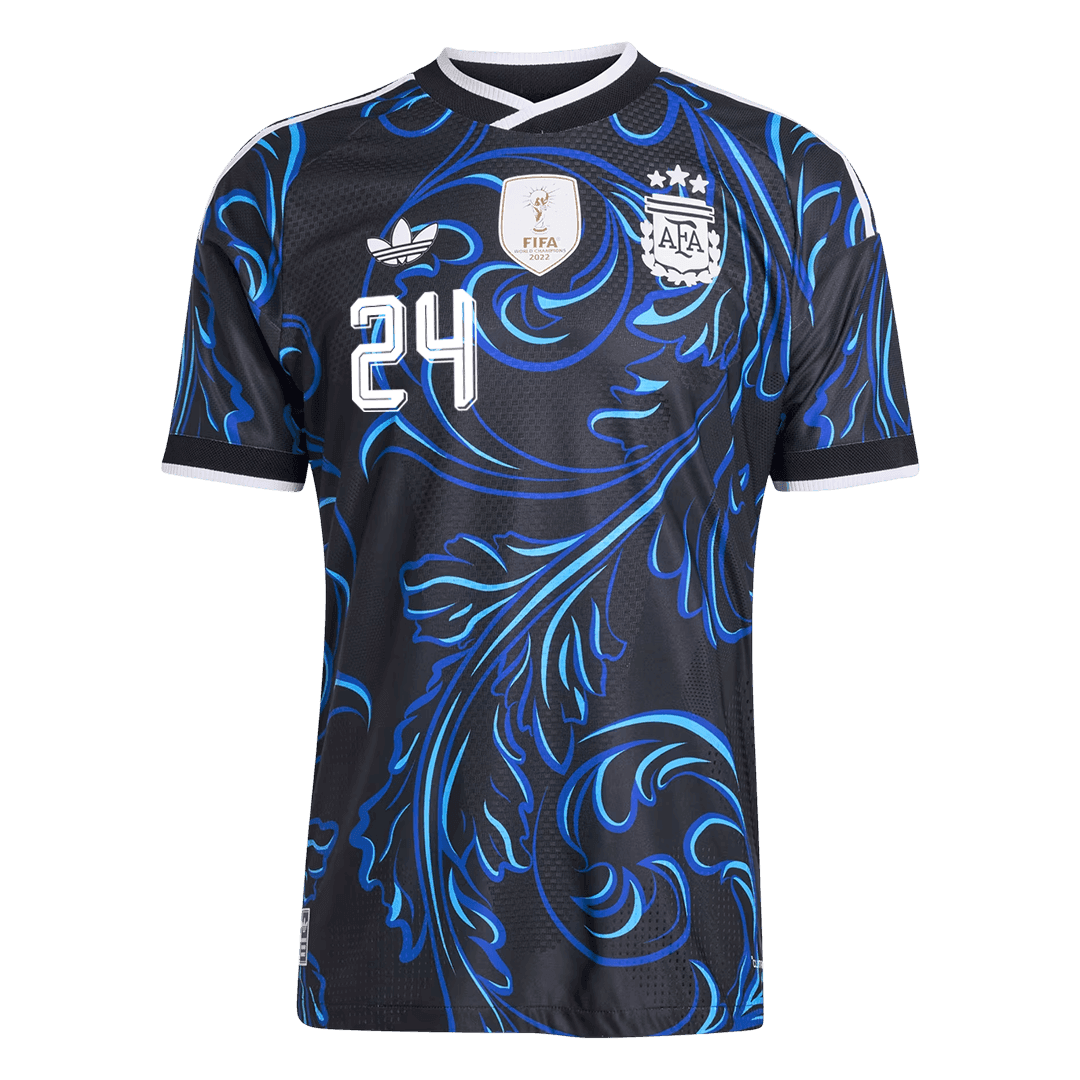 E. FERNÁNDEZ #24 アルゼンチン Away 2026 オーセンティックユニフォーム