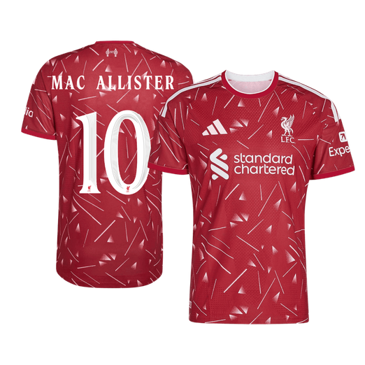 MAC ALLISTER #10 リバプール Home 2026/27 オーセンティックユニフォーム - UCL