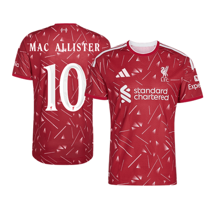 MAC ALLISTER #10 リバプール Home 2026/27 オーセンティックユニフォーム - UCL