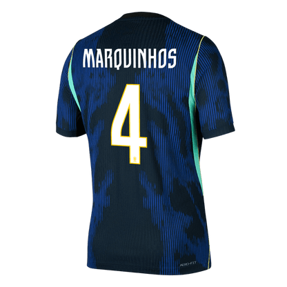 MARQUINHOS #4 ブラジル代表 Away 2026 オーセンティックユニフォーム