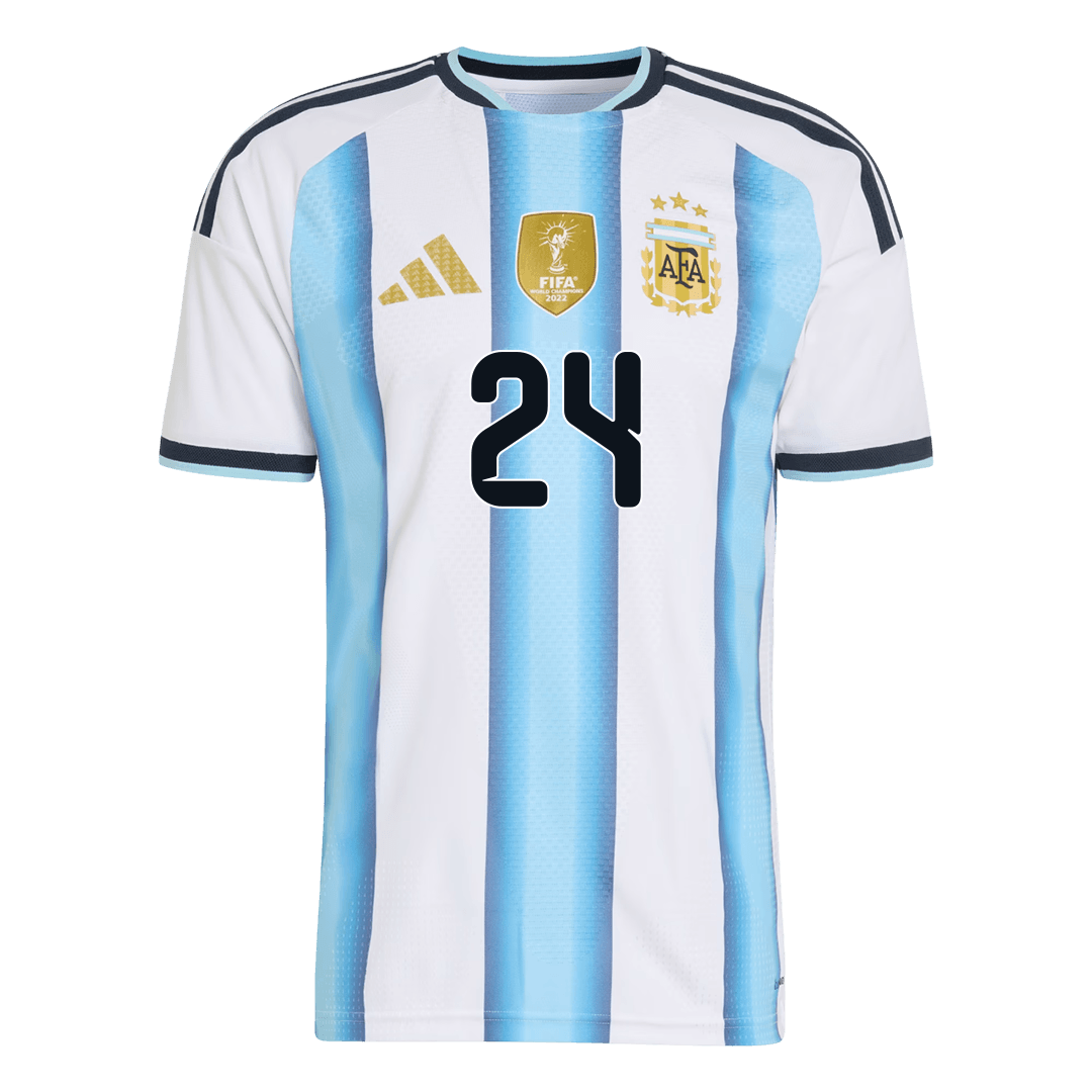 E. FERNÁNDEZ #24 アルゼンチン Home 2026 オーセンティックユニフォーム