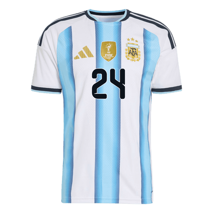 E. FERNÁNDEZ #24 アルゼンチン Home 2026 オーセンティックユニフォーム