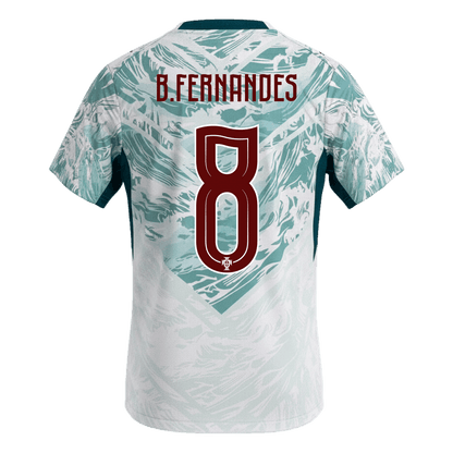 B.FERNANDES #8 ポルトガル代表 Away ユニフォーム 2026