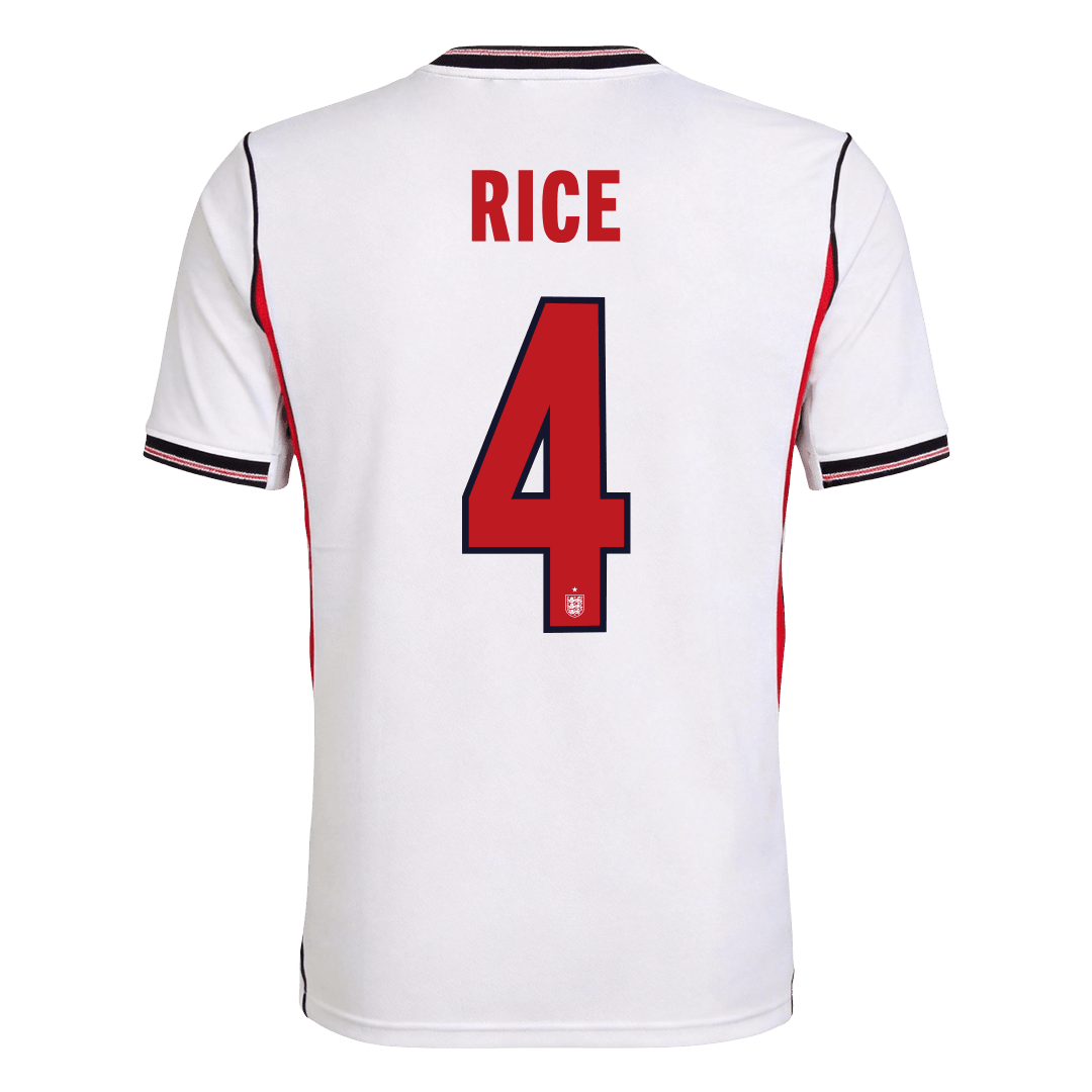 RICE #4 イングランド代表 Home ユニフォーム 2026