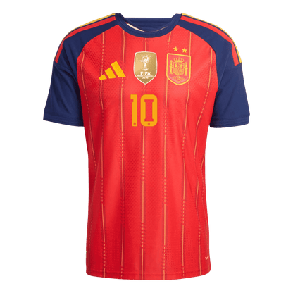 OLMO #10 スペイン代表 Home 2026 オーセンティックユニフォーム