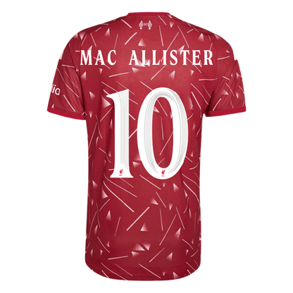 MAC ALLISTER #10 リバプール Home 2026/27 オーセンティックユニフォーム - UCL
