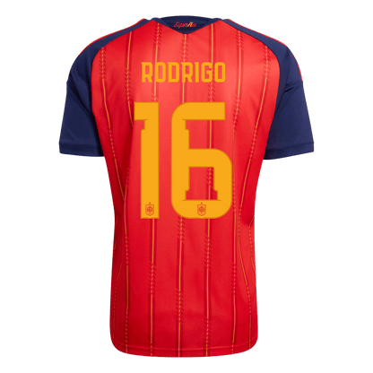 RODRIGO #16 スペイン代表 Home ユニフォーム 2026 - 高品質