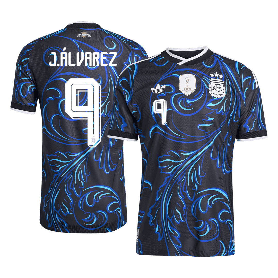 J. ÁLVAREZ #9 アルゼンチン Away 2026 オーセンティックユニフォーム