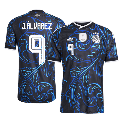 J. ÁLVAREZ #9 アルゼンチン Away 2026 オーセンティックユニフォーム