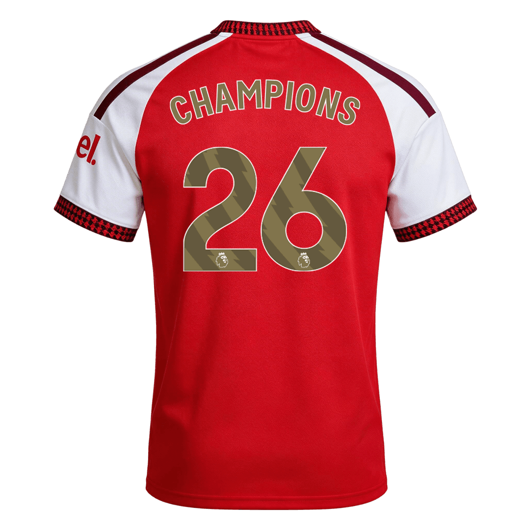 CHAMPIONS #26 アーセナル Home ユニフォーム 2026/27
