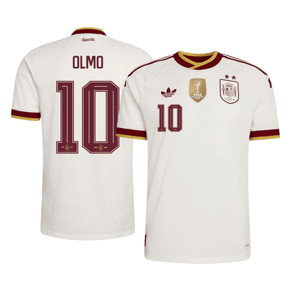 OLMO #10 スペイン代表 Away 2026 オーセンティックユニフォーム