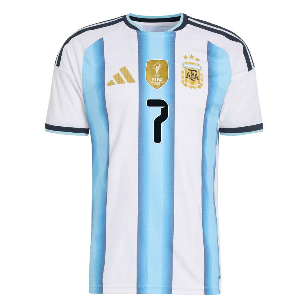 DE PAUL #7 アルゼンチン Home 2026 オーセンティックユニフォーム