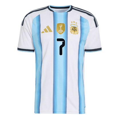 DE PAUL #7 アルゼンチン Home 2026 オーセンティックユニフォーム