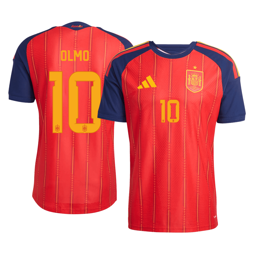 OLMO #10 スペイン代表 Home 2026 オーセンティックユニフォーム