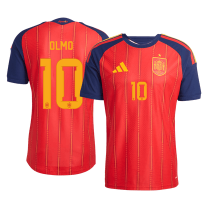 OLMO #10 スペイン代表 Home 2026 オーセンティックユニフォーム