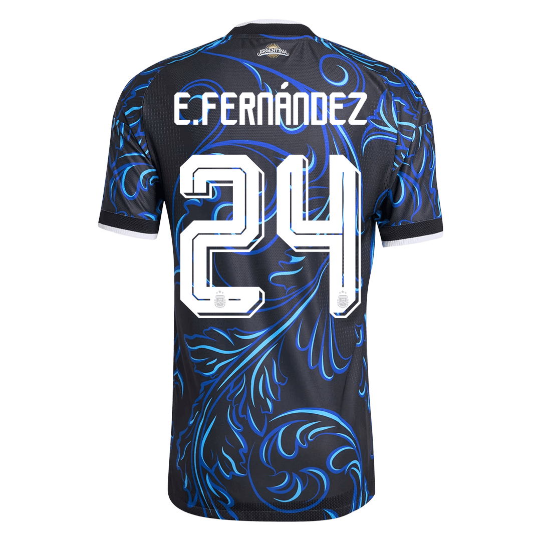 E. FERNÁNDEZ #24 アルゼンチン Away 2026 オーセンティックユニフォーム