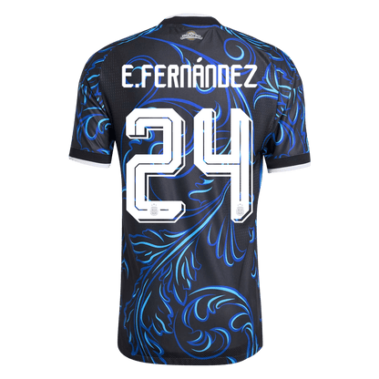 E. FERNÁNDEZ #24 アルゼンチン Away 2026 オーセンティックユニフォーム