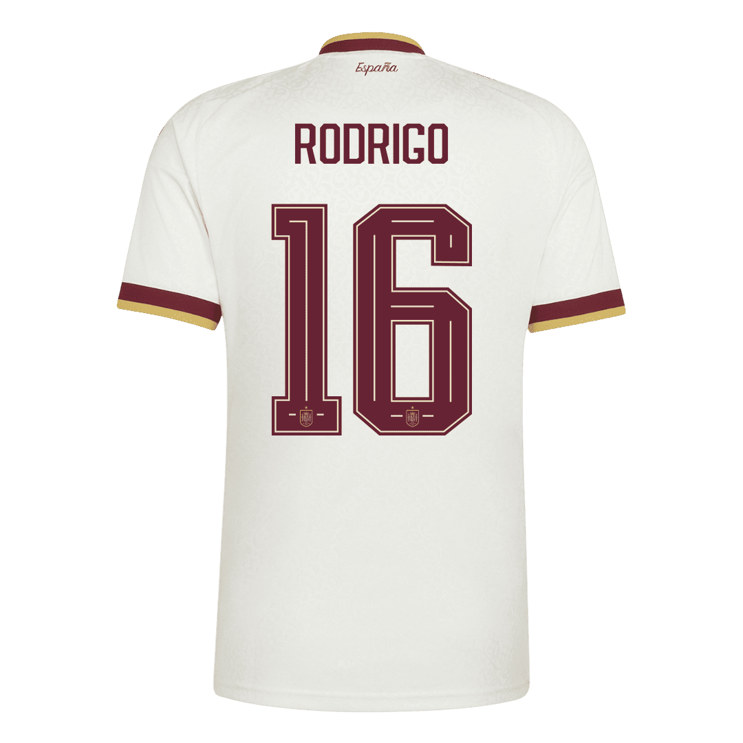 RODRIGO #16 スペイン代表 Away ユニフォーム 2026