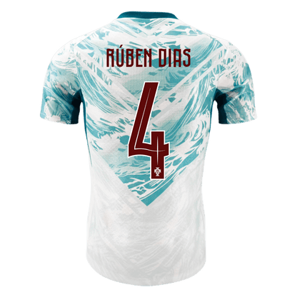 RÚBEN DIAS #4 ポルトガル代表 Away 2026 オーセンティックユニフォーム