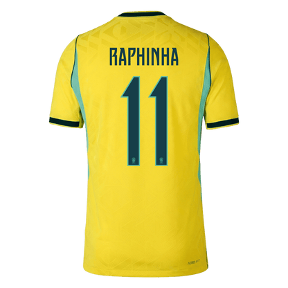RAPHINHA #11 ブラジル代表 Home 2026 オーセンティックユニフォーム