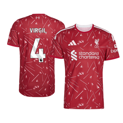 VIRGIL #4 リバプール Home 2026/27 オーセンティックユニフォーム