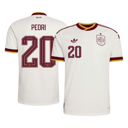 PEDRI #20 スペイン代表 Away 2026 オーセンティックユニフォーム