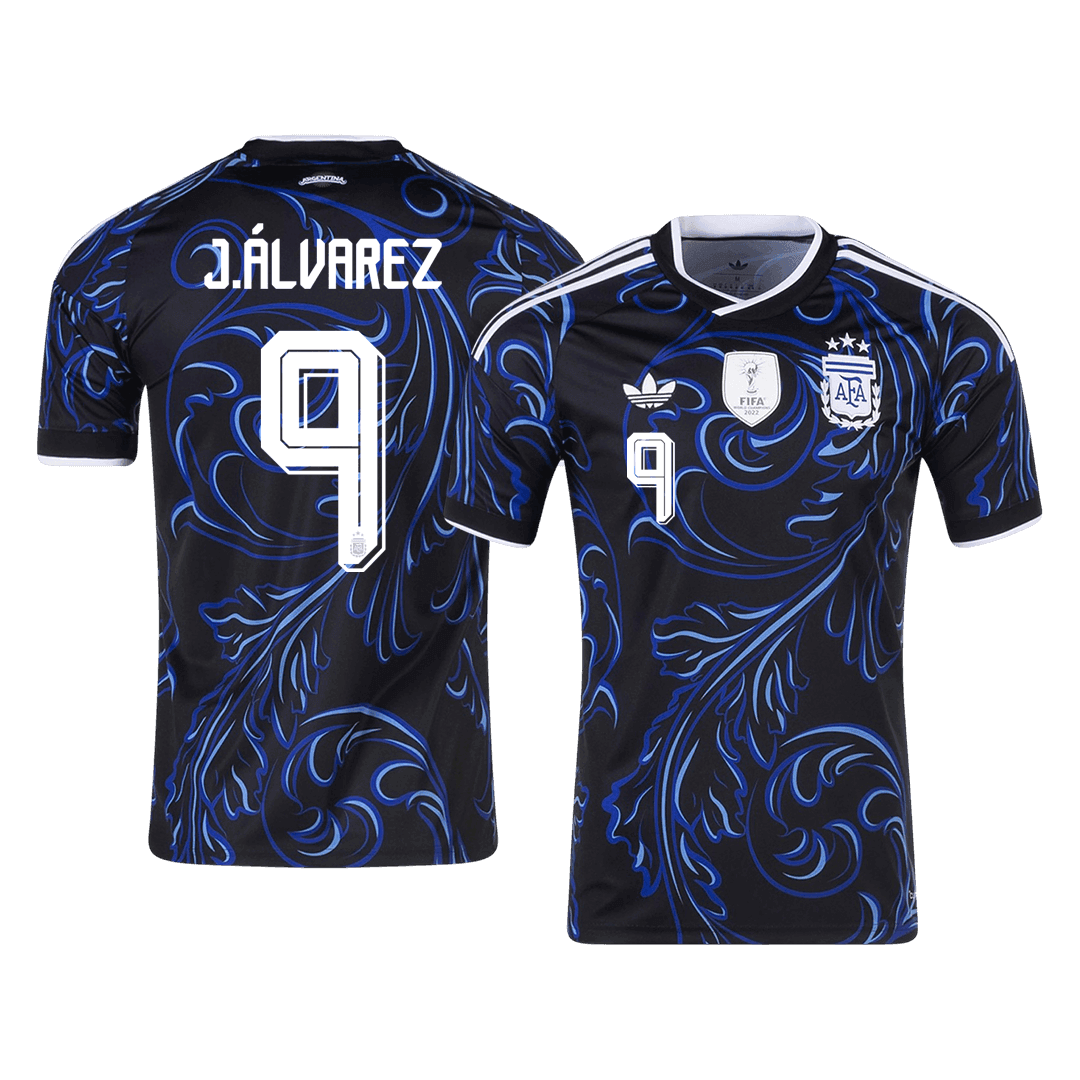 J. ÁLVAREZ #9 アルゼンチン Away ユニフォーム 2026