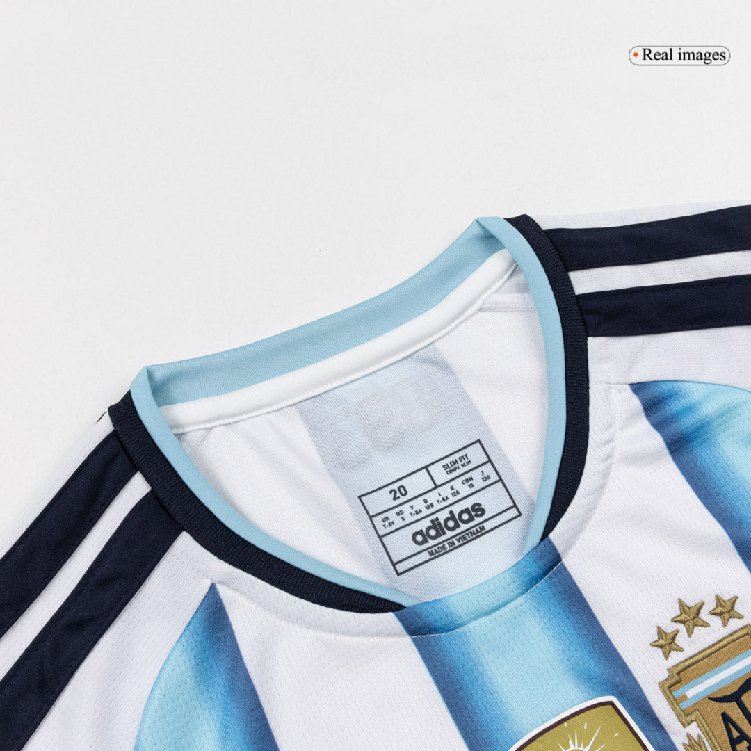 J.ÁLVAREZ #9 アルゼンチン Home ユニフォーム 上下セット 2026 キッズ・ジュニア - 高品質
