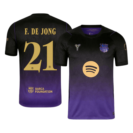 F. DE JONG #21 バルサ Away ユニフォーム 2026/27 - UCL